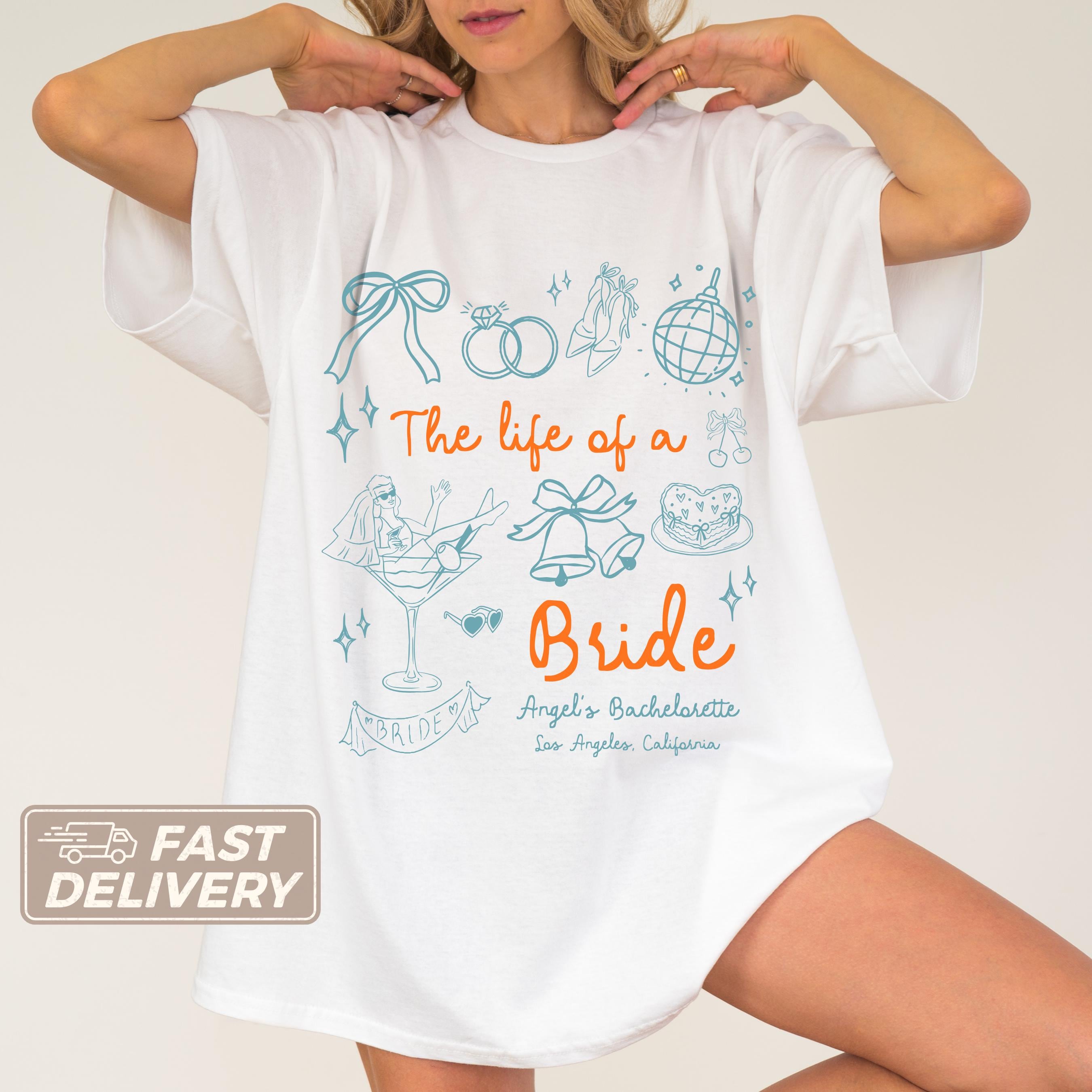 Life Bride Custom Bridal Party Bridesmaid - Adult & Kids T-Shirts, Sweatshirts & Hoodies apparel design preview 1