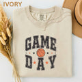 Comfort Colors Retro Basketball Game Day Player - Adult & Kids T-Shirts, Sweatshirts & Hoodies apparel design preview 1