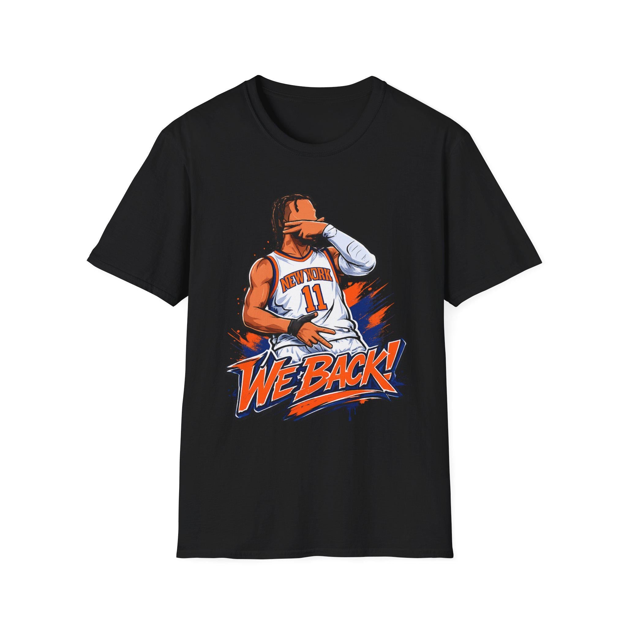 Knicks Brunson Back Team York Squad Goals White - Adult & Kids T-Shirts, Sweatshirts & Hoodies apparel design preview 1