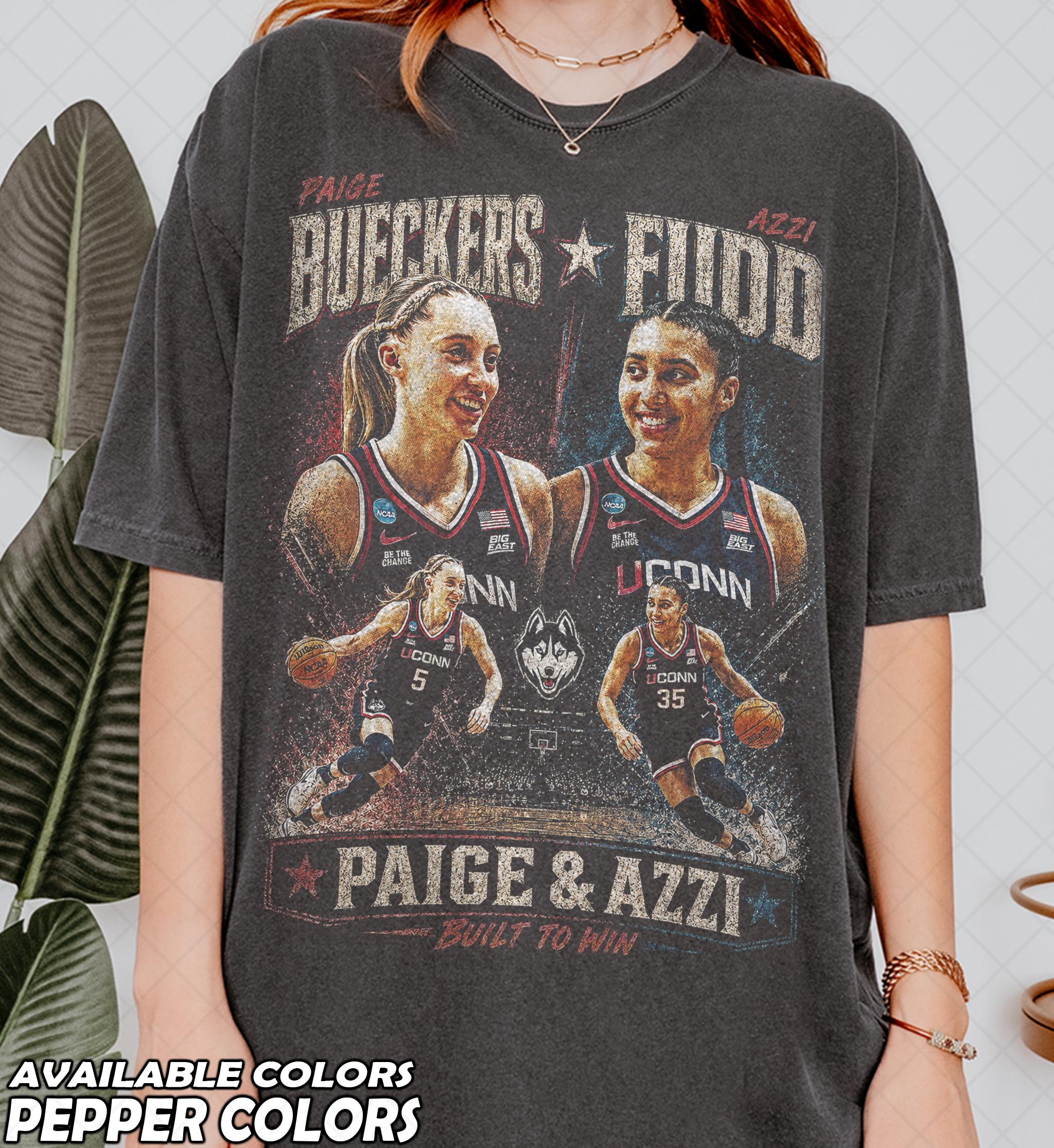 Limited Comfort Colors Paige Bueckers Azzi Fudd - Adult & Kids T-Shirts, Sweatshirts & Hoodies apparel design preview 1