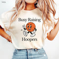Retro Basketball Mom Dad Family Busy Raising Hoopers - Adult & Kids T-Shirts, Sweatshirts & Hoodies apparel design preview 1