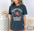 Basketball Favorite Season Mom Mama Comfort Colors - Adult & Kids T-Shirts, Sweatshirts & Hoodies apparel design preview 1