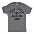 Dad Bald Father'S Day Hair Only Slow Down - Adult & Kids T-Shirts, Sweatshirts & Hoodies apparel design preview 1
