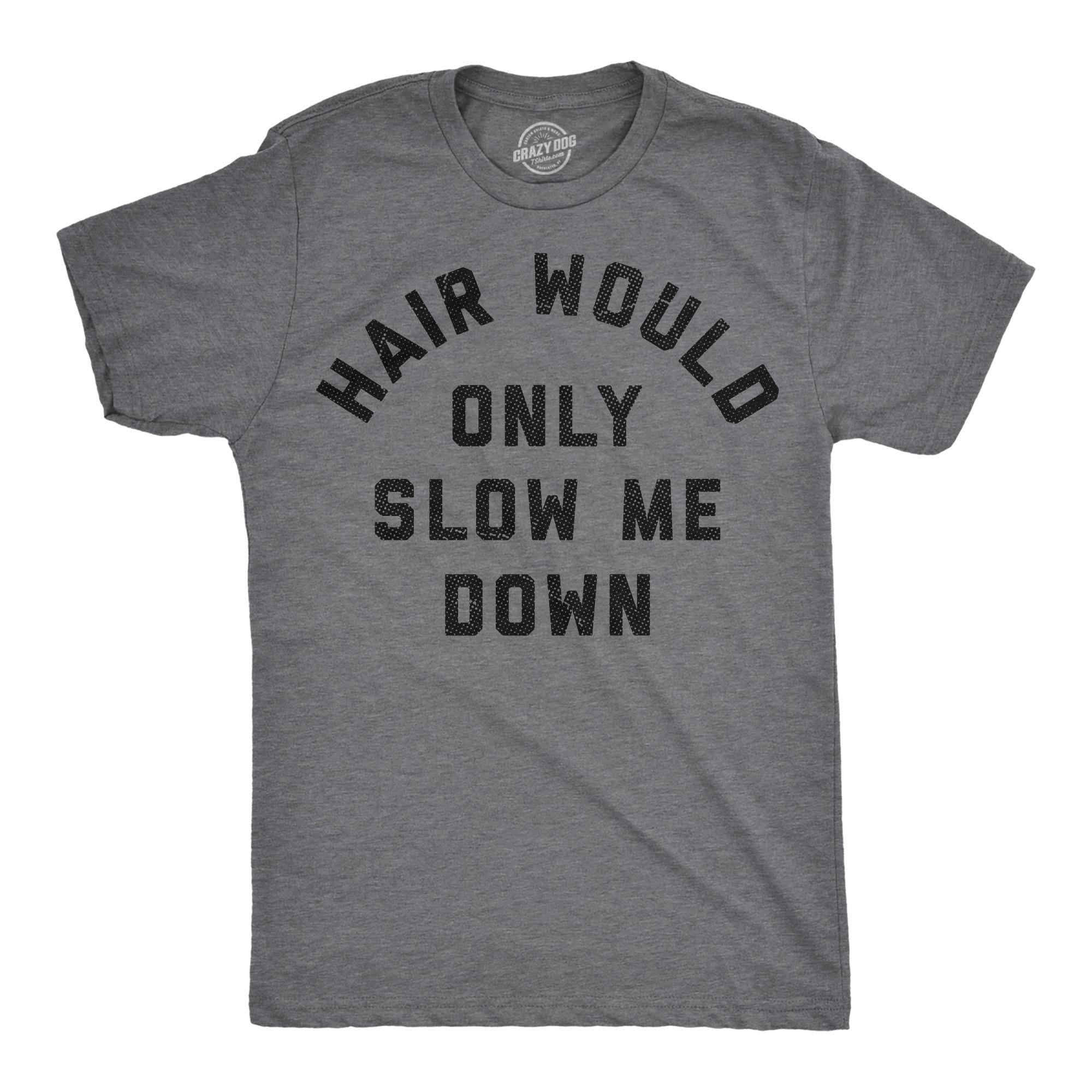 Dad Bald Father'S Day Hair Only Slow Down - Adult & Kids T-Shirts, Sweatshirts & Hoodies apparel design preview 1
