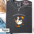 Off Rainbow Kind Mom Comfort Colors Lgbt Goose Duck - Adult & Kids T-Shirts, Sweatshirts & Hoodies apparel design preview 1