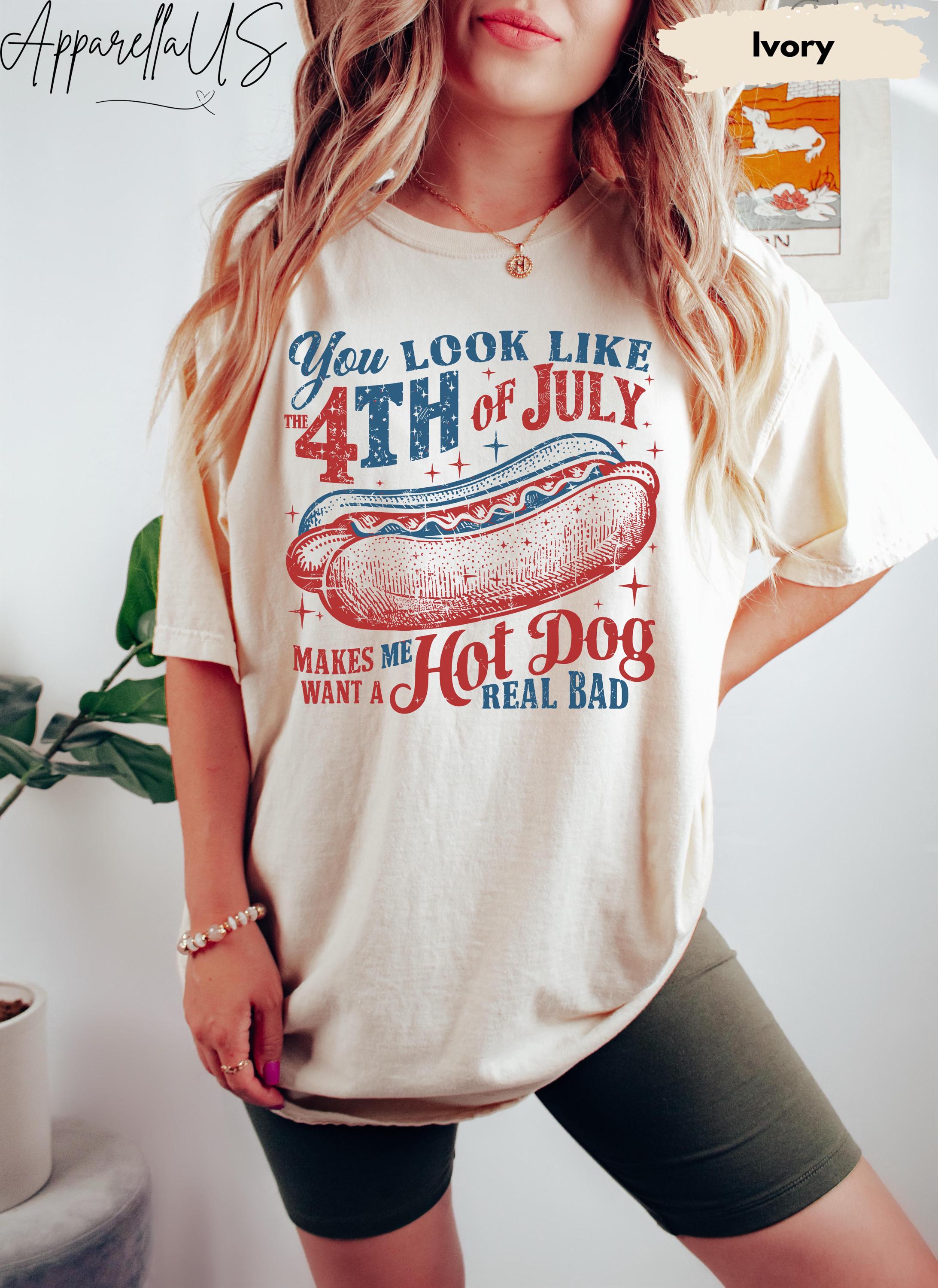 Comfort Colors Like 4th July Dog Fourth Lover - Adult & Kids T-Shirts, Sweatshirts & Hoodies apparel design preview 1