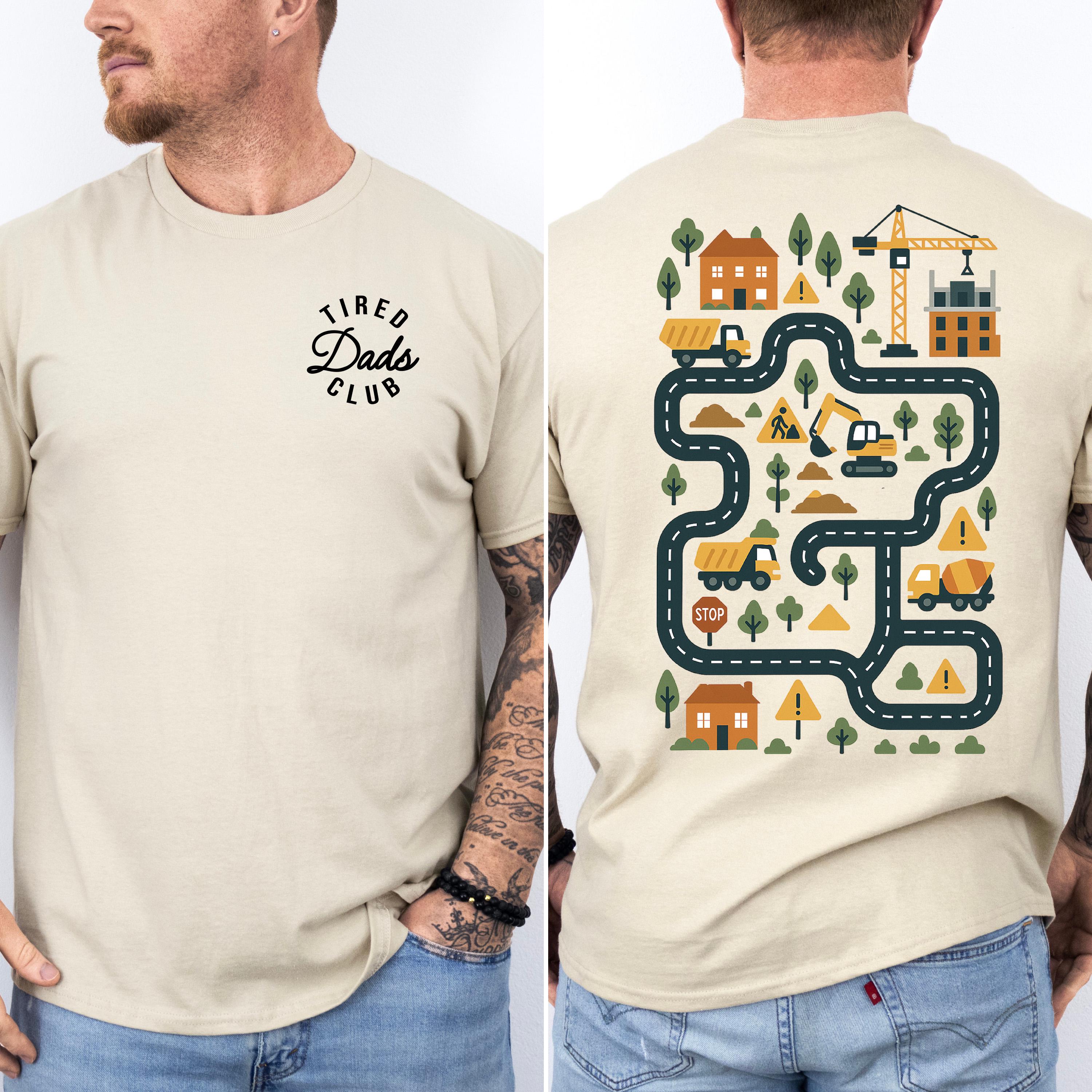 Tired Dads Club Handyman Dad Appreciation Father'S - Adult & Kids T-Shirts, Sweatshirts & Hoodies apparel design preview 1