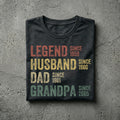 Personalized Dad Grandpa Father'S Day Husband Father - Adult & Kids T-Shirts, Sweatshirts & Hoodies apparel design preview 1
