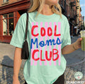 Moms Club Comfort Colors Mom Mama Striped Life Mother - Adult & Kids T-Shirts, Sweatshirts & Hoodies apparel design preview 1
