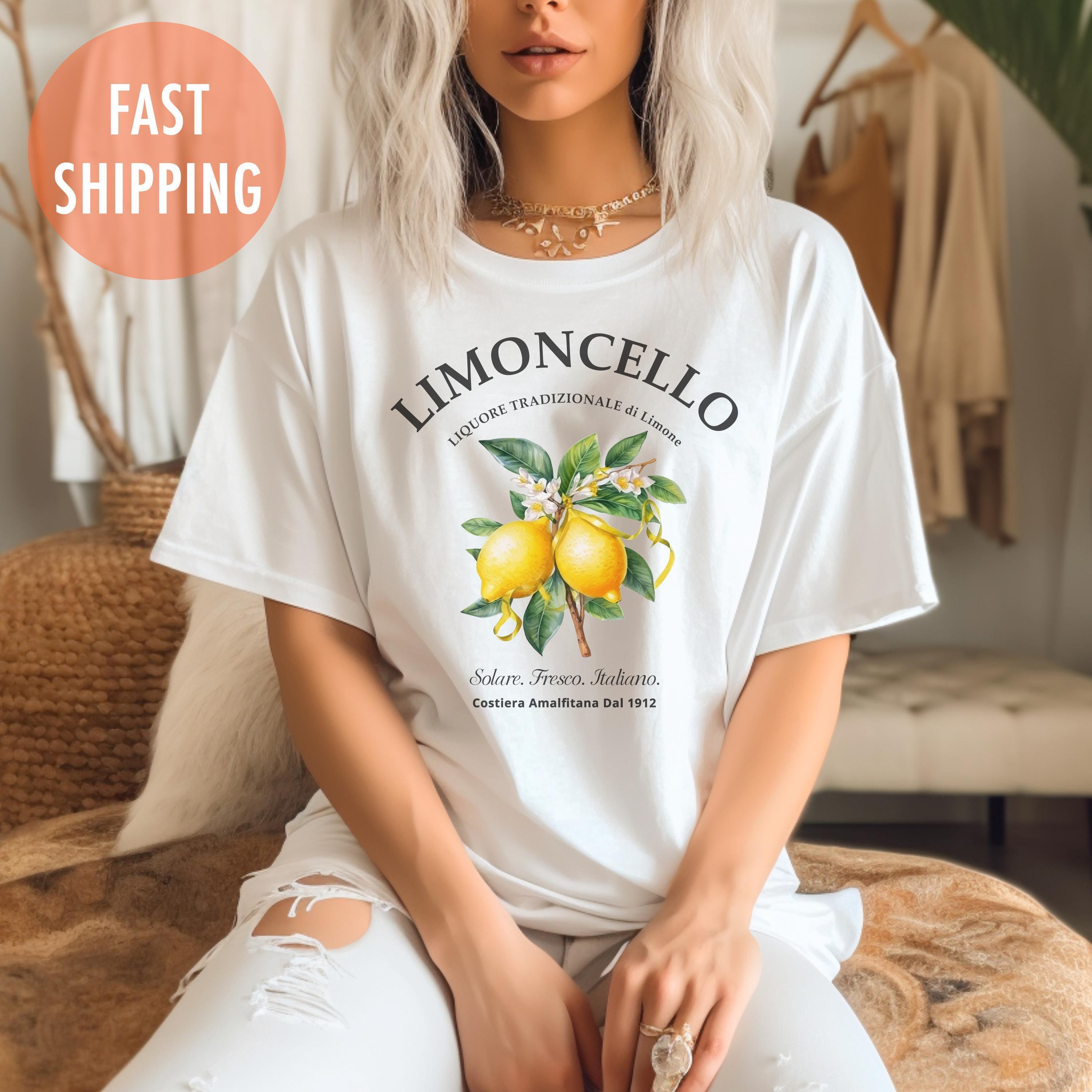 Limoncello Amalfi Coast Italy Lemons Holiday - Adult & Kids T-Shirts, Sweatshirts & Hoodies apparel design preview 1