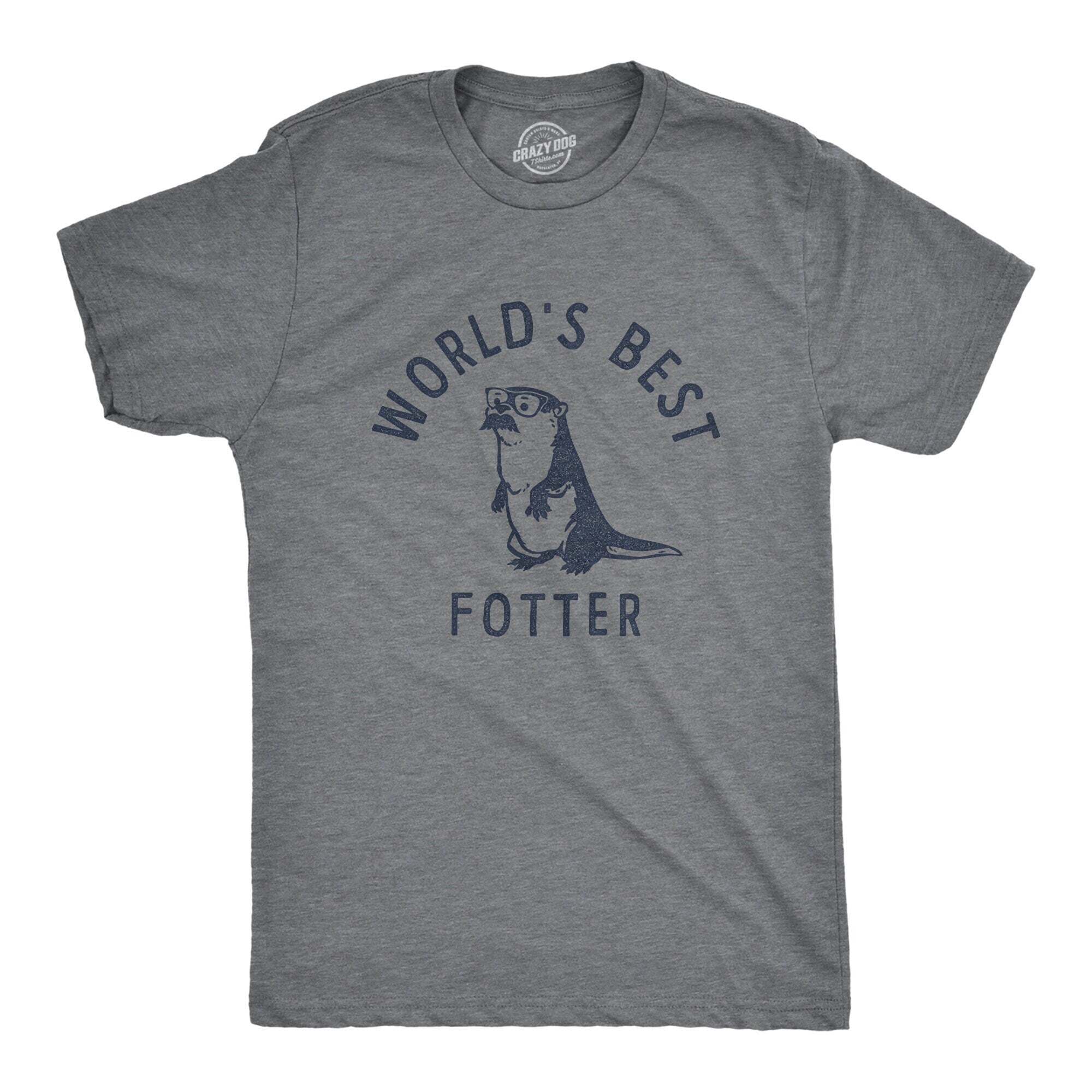 Otter World'S Father Father'S Day - Adult & Kids T-Shirts, Sweatshirts & Hoodies apparel design preview 1