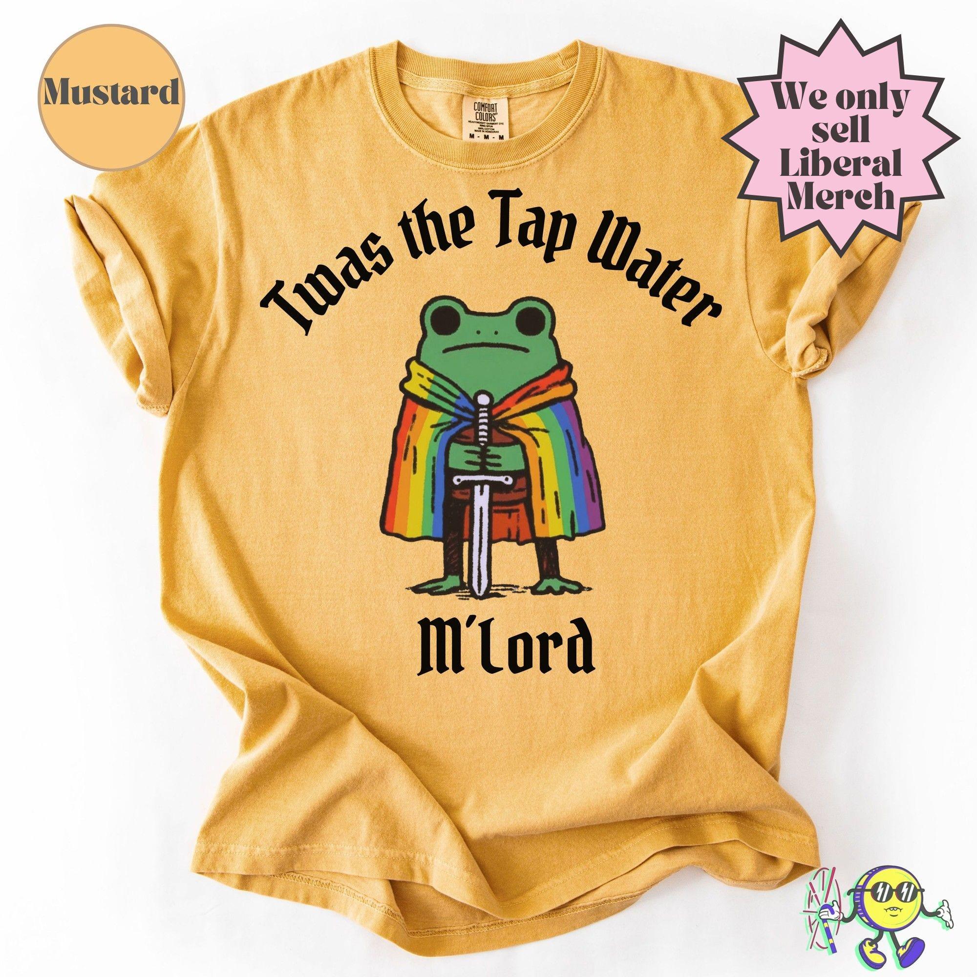 Twas Tap Water Frog Lgbtq Pride Queer Rights Month - Adult & Kids T-Shirts, Sweatshirts & Hoodies apparel design preview 1