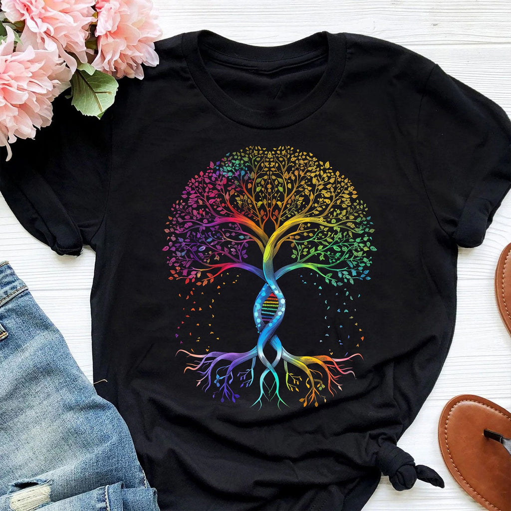 Pride Tree Life Lgbtq Rainbow - Adult & Kids T-Shirts, Sweatshirts & Hoodies apparel design preview 1