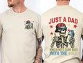 Dad Always Came Back Milk Joke Skeleton Fatherhood - Adult & Kids T-Shirts, Sweatshirts & Hoodies apparel design preview 1