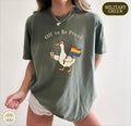 Off Proud Comfort Colors Pride Goose Lgbtq Rainbow - Adult & Kids T-Shirts, Sweatshirts & Hoodies apparel design preview 1