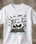 Seagull Mom Island Chaos Expressive Birds - Adult & Kids T-Shirts, Sweatshirts & Hoodies apparel design preview 1