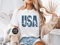 Usa Soccer Comfort Colors Patriotic World Football - Adult & Kids T-Shirts, Sweatshirts & Hoodies apparel design preview 1