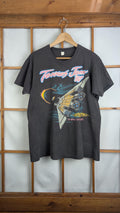 Vintage 1987 Texas Jam Festival Concert Band Small - Adult & Kids T-Shirts, Sweatshirts & Hoodies apparel design preview 1