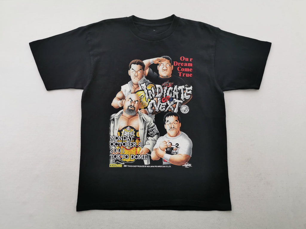 Japan Pro Wrestling Vintage Njpw Indicate Next Tokyo - Adult & Kids T-Shirts, Sweatshirts & Hoodies apparel design preview 1