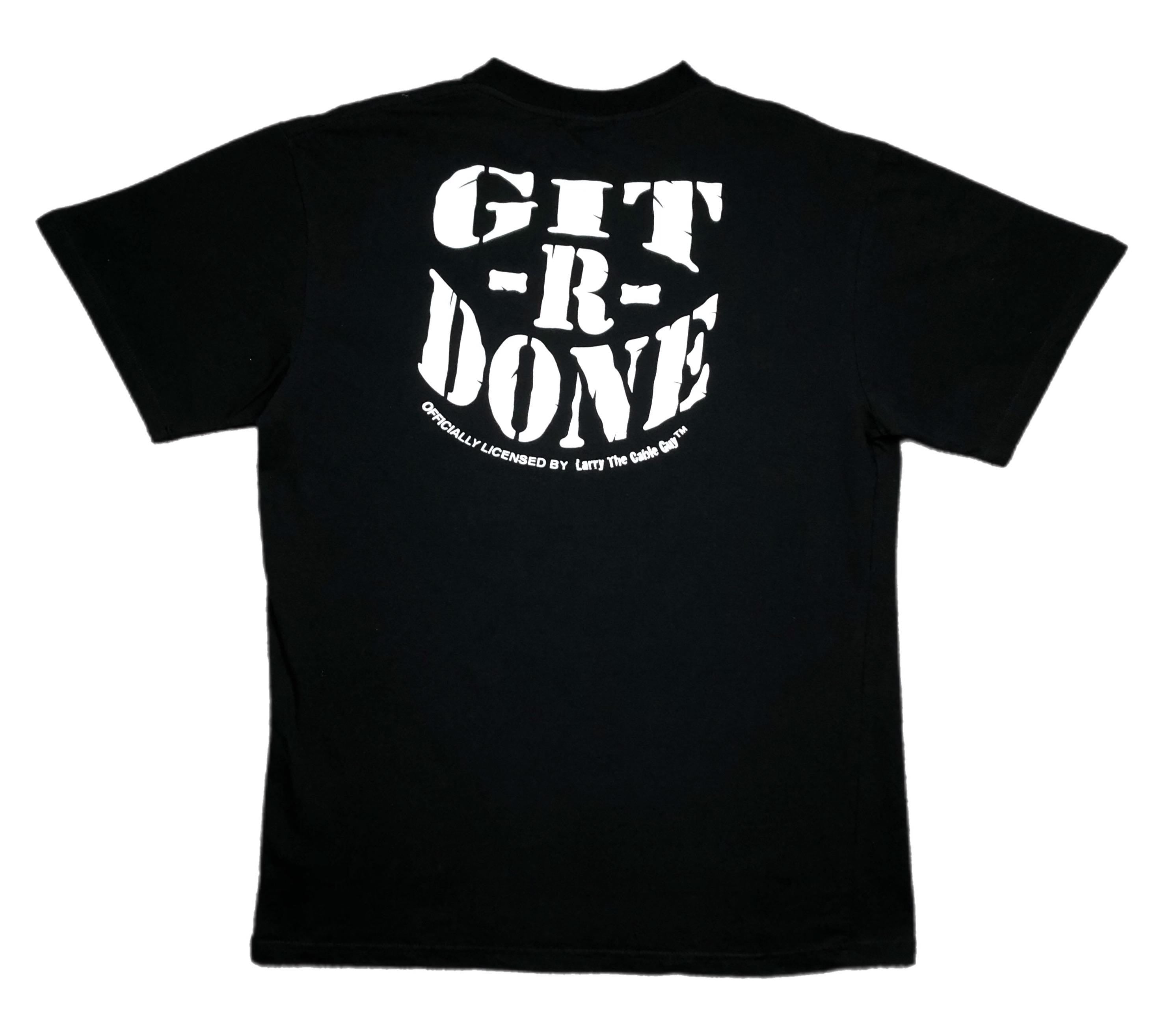 Vintage 2005 Larry Cable Guy Git Done Large - Adult & Kids T-Shirts, Sweatshirts & Hoodies apparel design preview 1