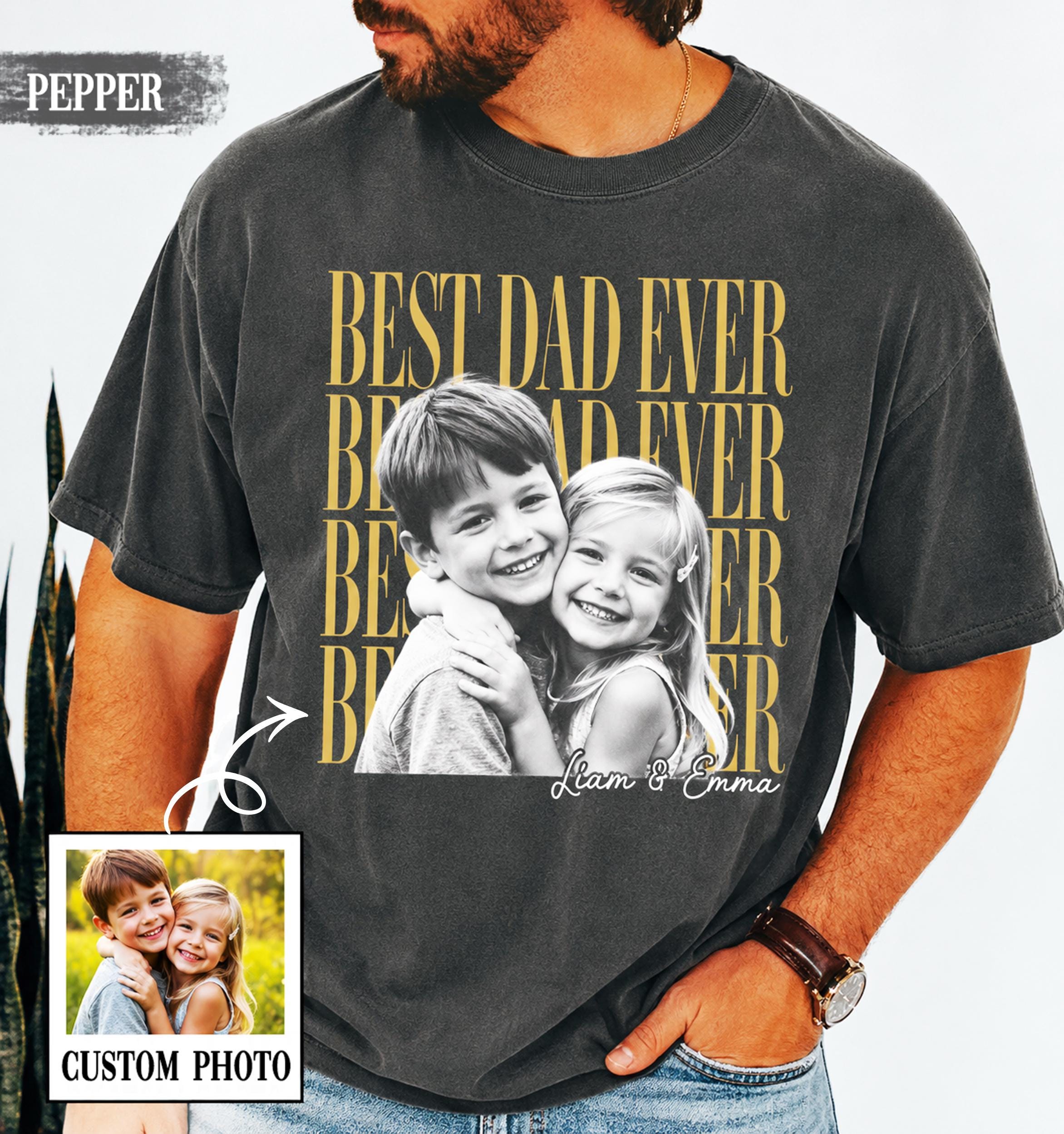 Custom Dad Fathers Day Girl Ever Fatherhood Comfort - Adult & Kids T-Shirts, Sweatshirts & Hoodies apparel design preview 1