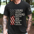 Personalized Legend Husband Dad Grandpa Custom Family - Adult & Kids T-Shirts, Sweatshirts & Hoodies apparel design preview 1