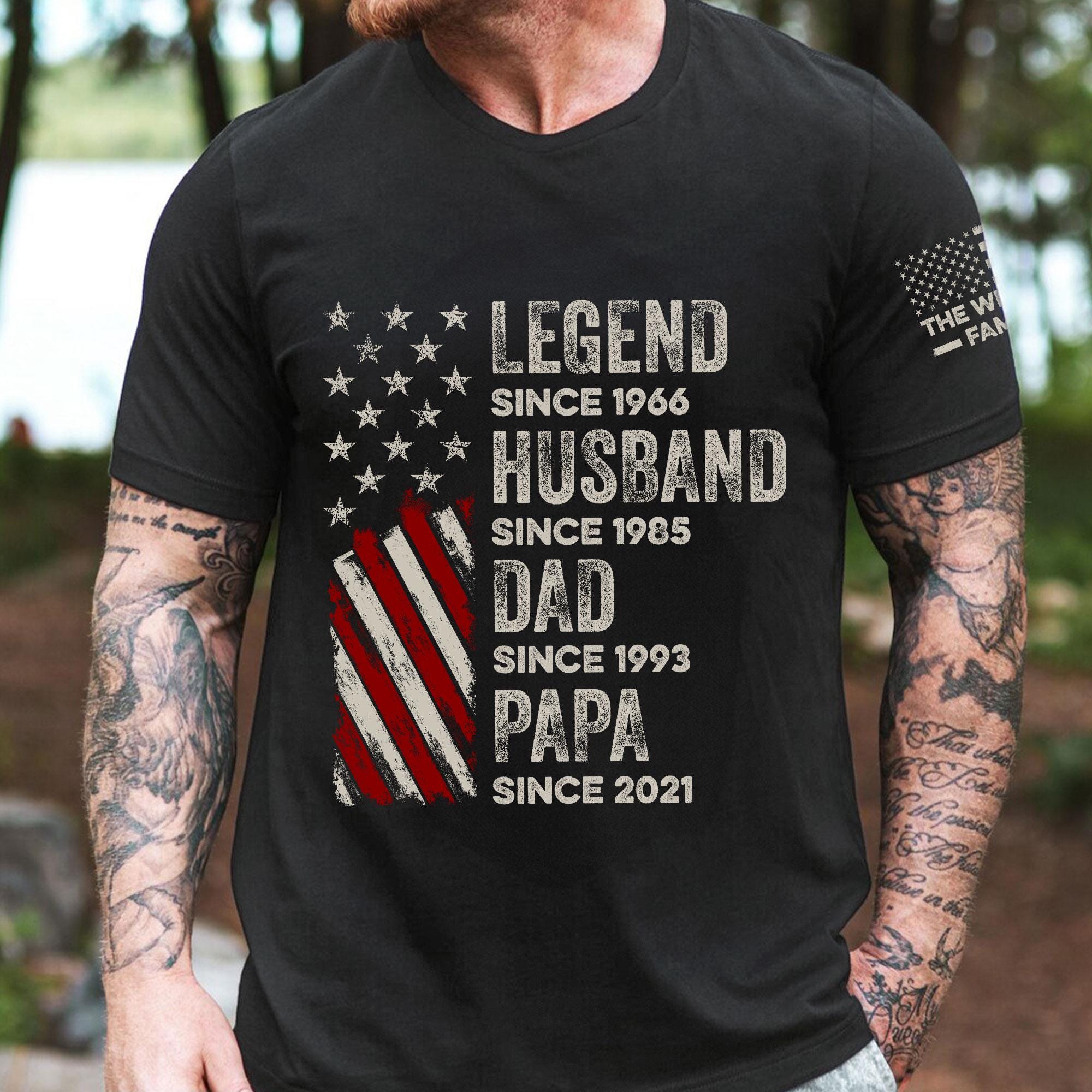 Personalized Legend Husband Dad Grandpa Custom Family - Adult & Kids T-Shirts, Sweatshirts & Hoodies apparel design preview 1