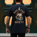 Rad Dad Society Club Life First Fathers Day Papa - Adult & Kids T-Shirts, Sweatshirts & Hoodies apparel design preview 1