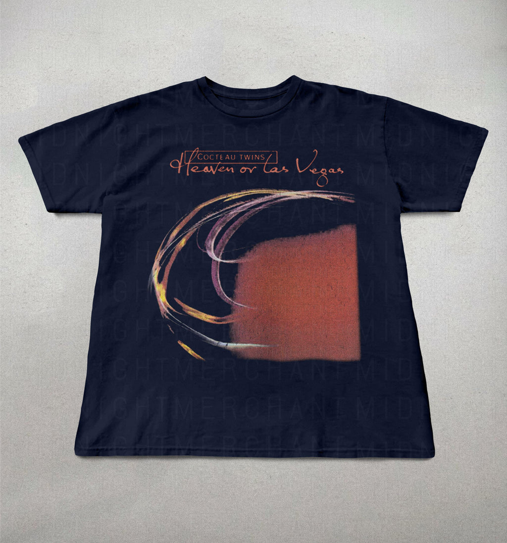 Cocteau Twins 90s Band Heaven Las Vegas Album - Adult & Kids T-Shirts, Sweatshirts & Hoodies apparel design preview 1
