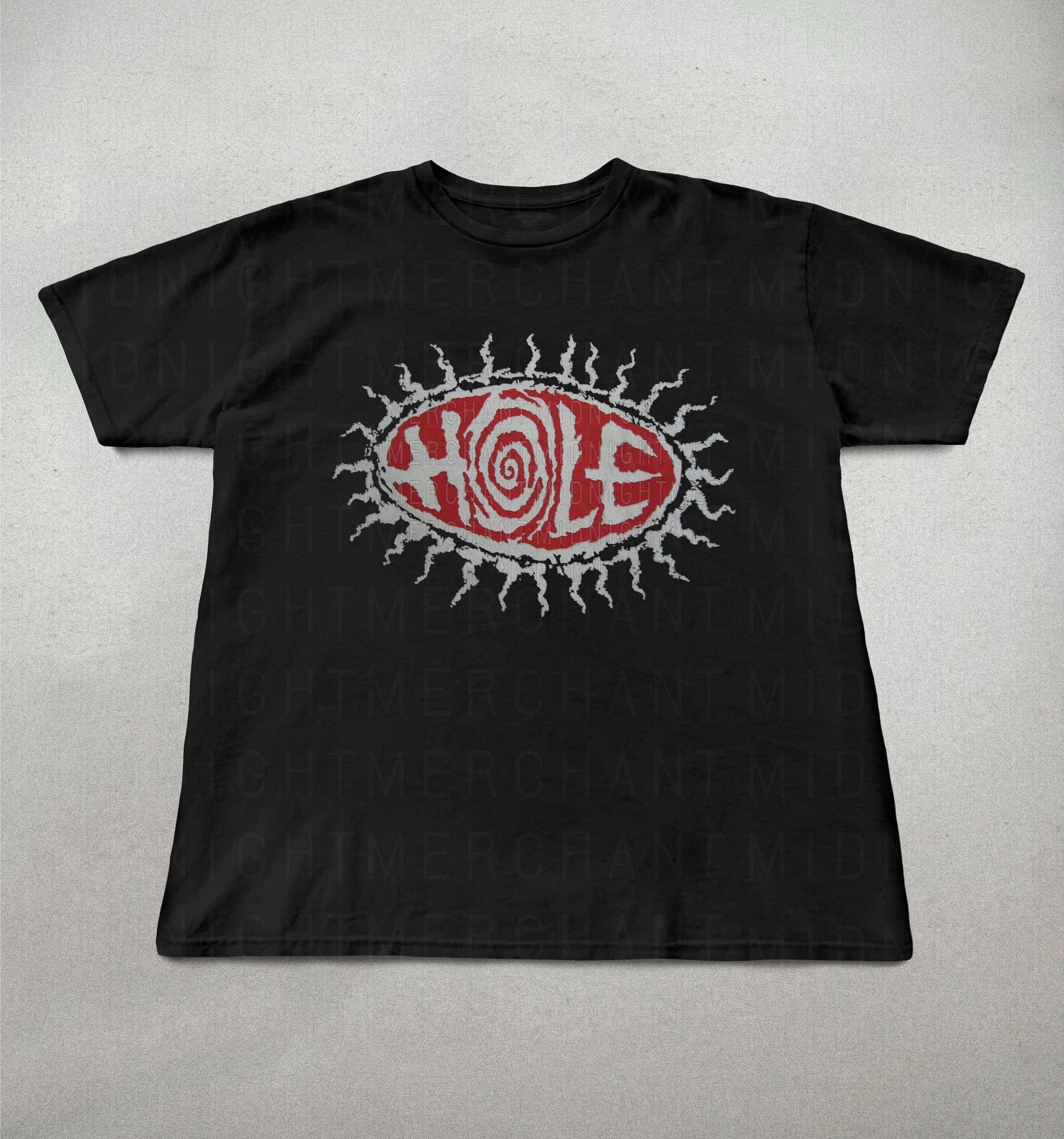 Hole Band 90s Goth Retro - Adult & Kids T-Shirts, Sweatshirts & Hoodies apparel design preview 1
