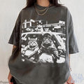 Gangster Cats Vintage Black Cat Retro Streetwear - Adult & Kids T-Shirts, Sweatshirts & Hoodies apparel design preview 1