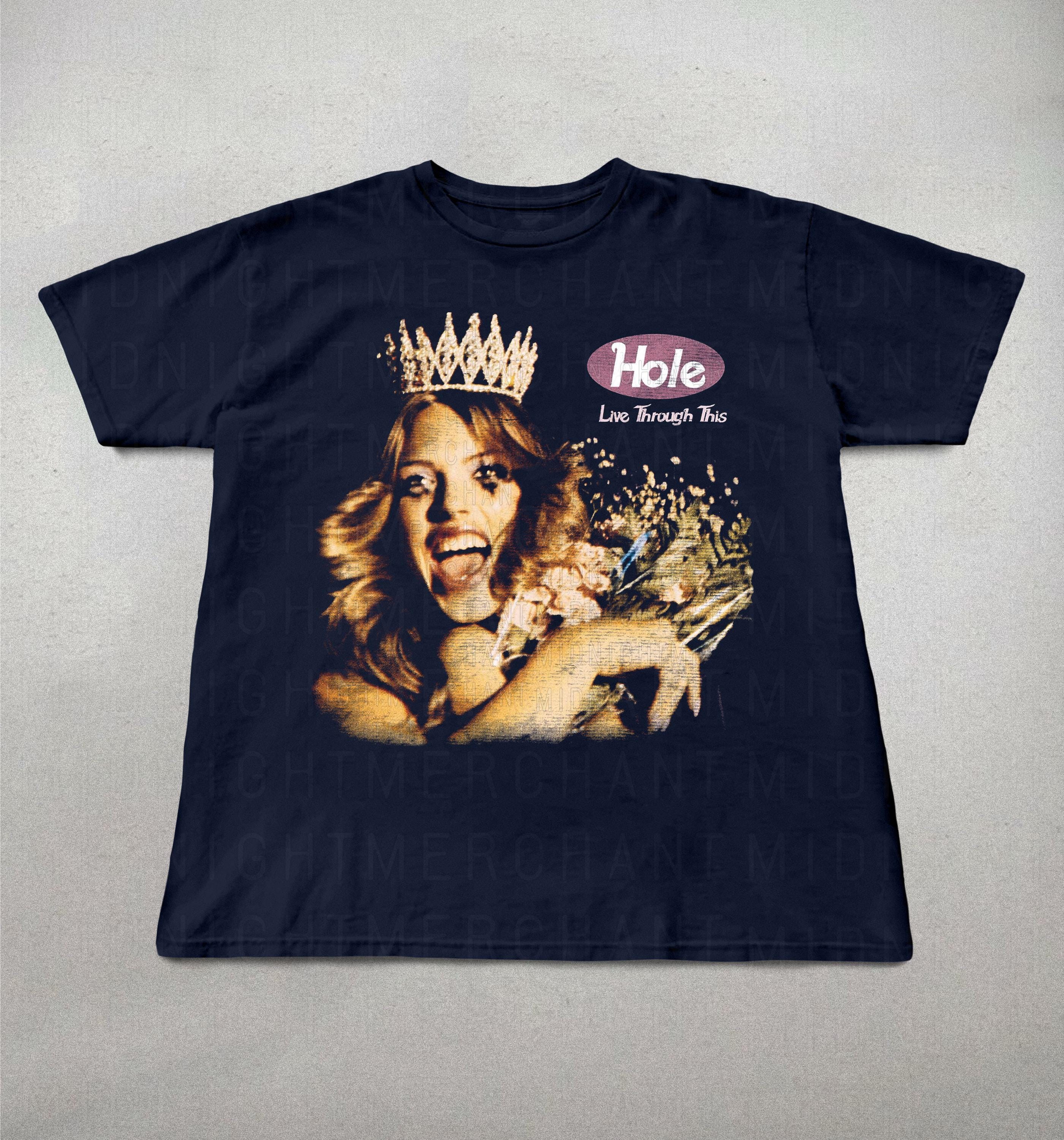 Hole Band Live Through 90s Retro Alt Rock - Adult & Kids T-Shirts, Sweatshirts & Hoodies apparel design preview 1
