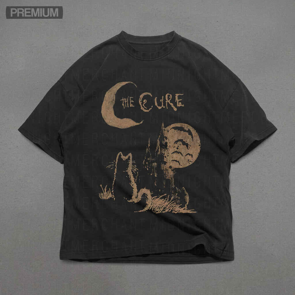 Cure Band Comfort Colors Oversized Ca Retro - Adult & Kids T-Shirts, Sweatshirts & Hoodies apparel design preview 1