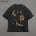 Cure Band Comfort Colors Oversized Ca Retro - Adult & Kids T-Shirts, Sweatshirts & Hoodies apparel design preview 1