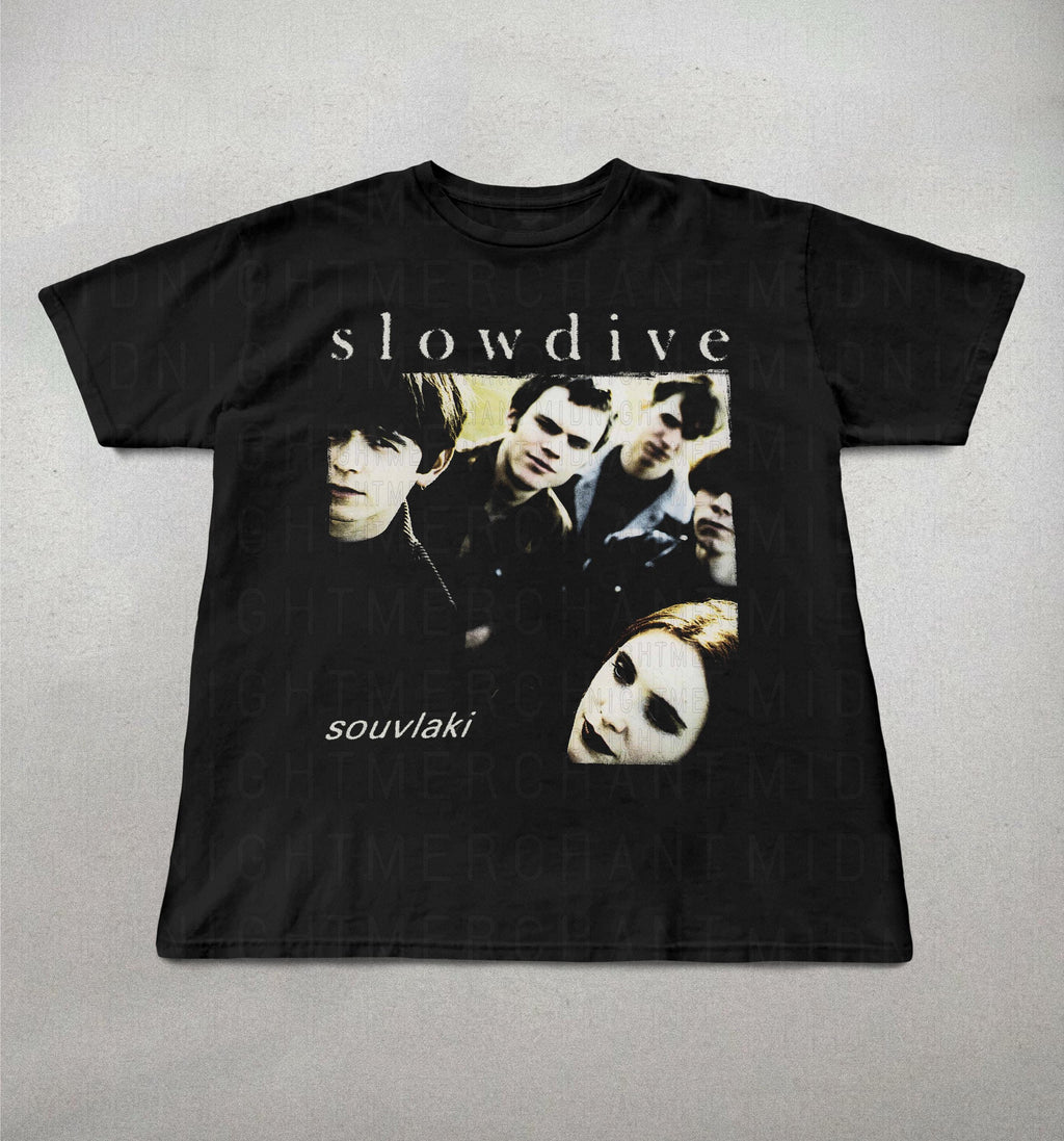 Slowdive Soulvaki 90s Band Alt Rock Sheogaze Retro - Adult & Kids T-Shirts, Sweatshirts & Hoodies apparel design preview 1