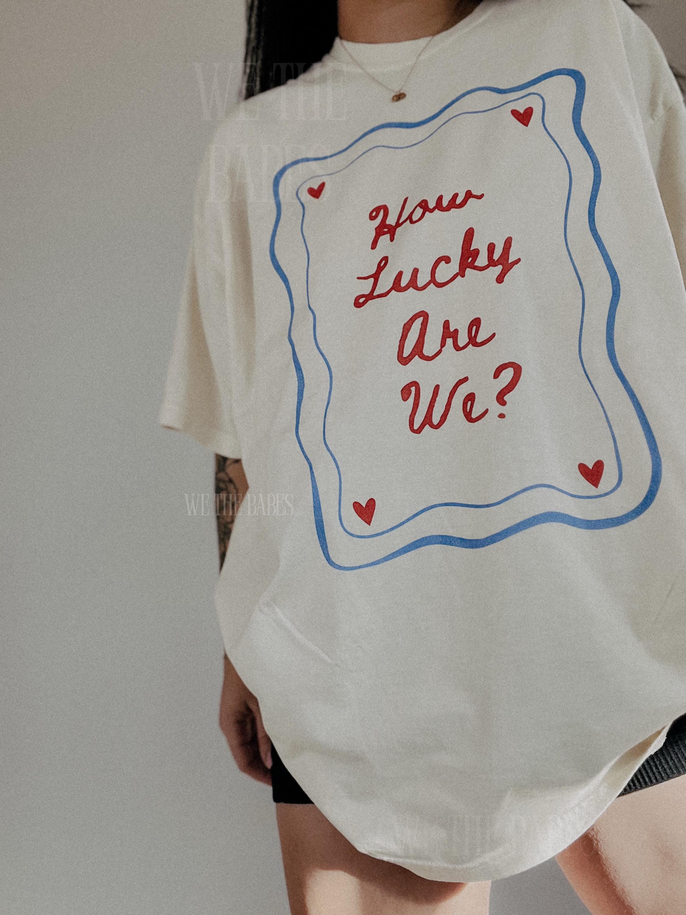 Lucky Wedding Honeymoon Valentines Day Comfort Colors - Adult & Kids T-Shirts, Sweatshirts & Hoodies apparel design preview 1