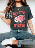 Moister Oyster Retro Humor Casual - Adult & Kids T-Shirts, Sweatshirts & Hoodies apparel design preview 1