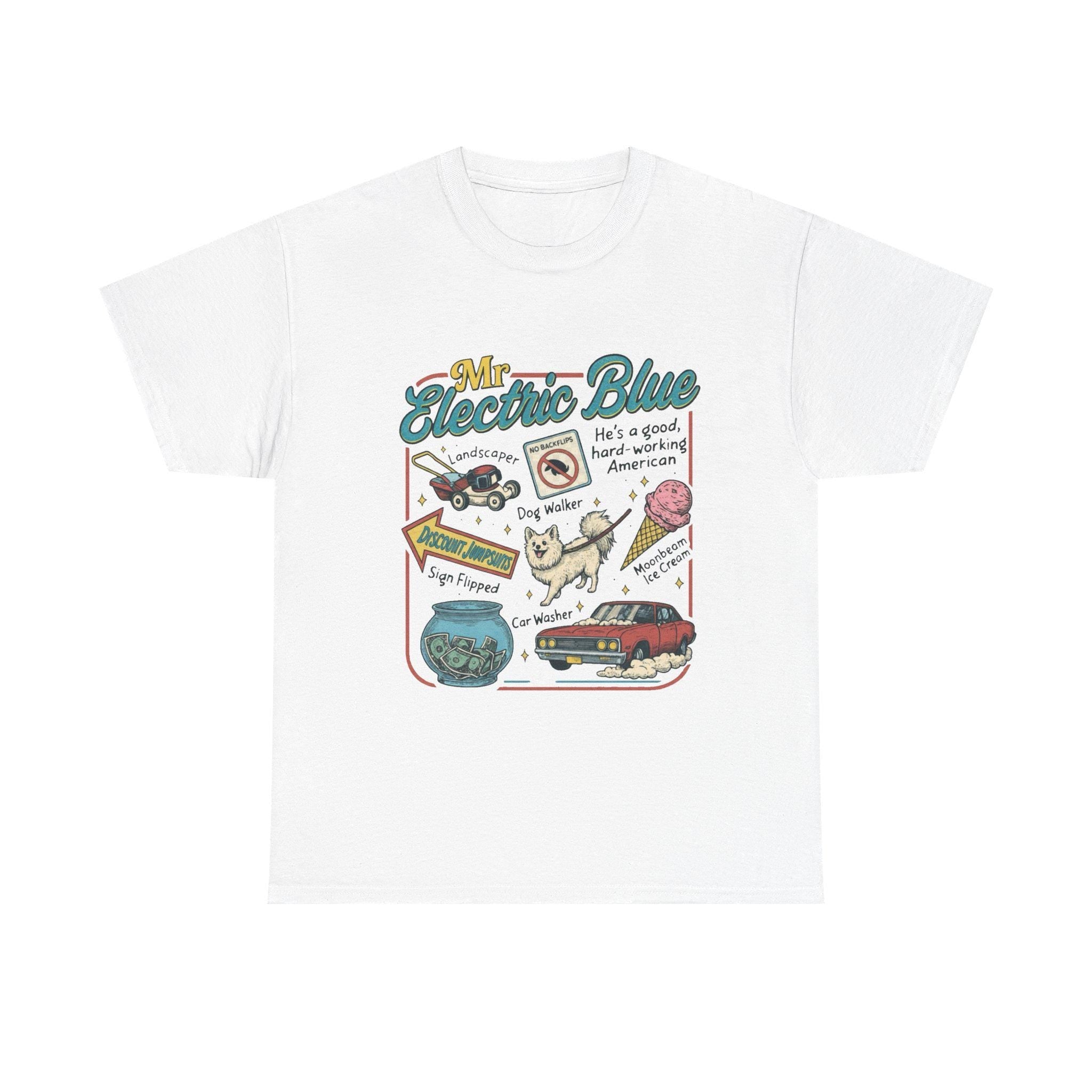 Mr Electric Blue Moonbeam Ice Cream Concert Music - Adult & Kids T-Shirts, Sweatshirts & Hoodies apparel design preview 1