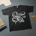 Octopus Ink Drawing Kraken Various Sizes Colours - Adult & Kids T-Shirts, Sweatshirts & Hoodies apparel design preview 1