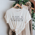 Un Deux Trois Ca Cat Lovers Dad Mom - Adult & Kids T-Shirts, Sweatshirts & Hoodies apparel design preview 1