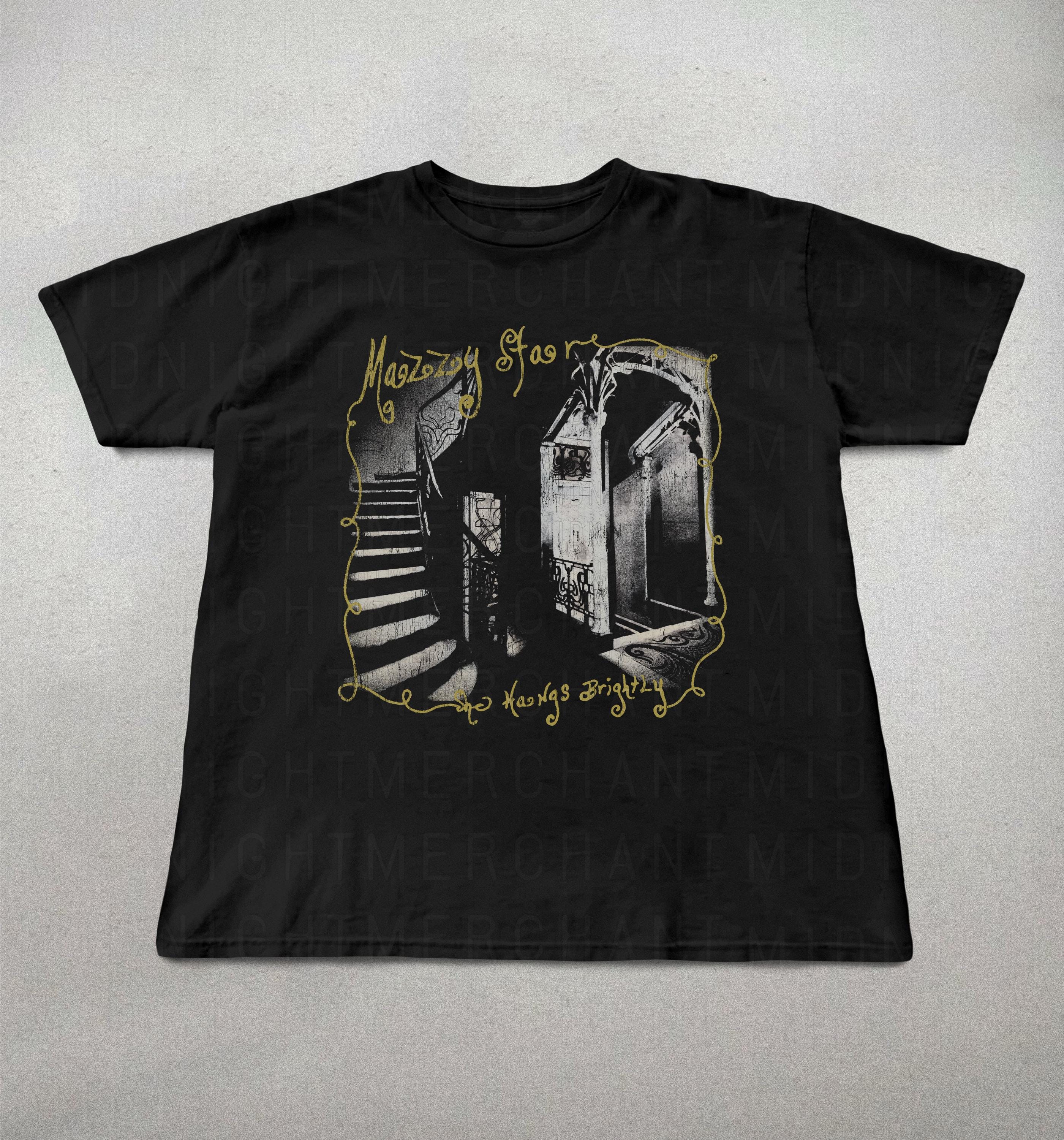 Mazzy Star Hangs Brightly 90s Band Retro - Adult & Kids T-Shirts, Sweatshirts & Hoodies apparel design preview 1