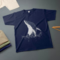 Whale Ink Drawing Various Sizes Colours - Adult & Kids T-Shirts, Sweatshirts & Hoodies apparel design preview 1