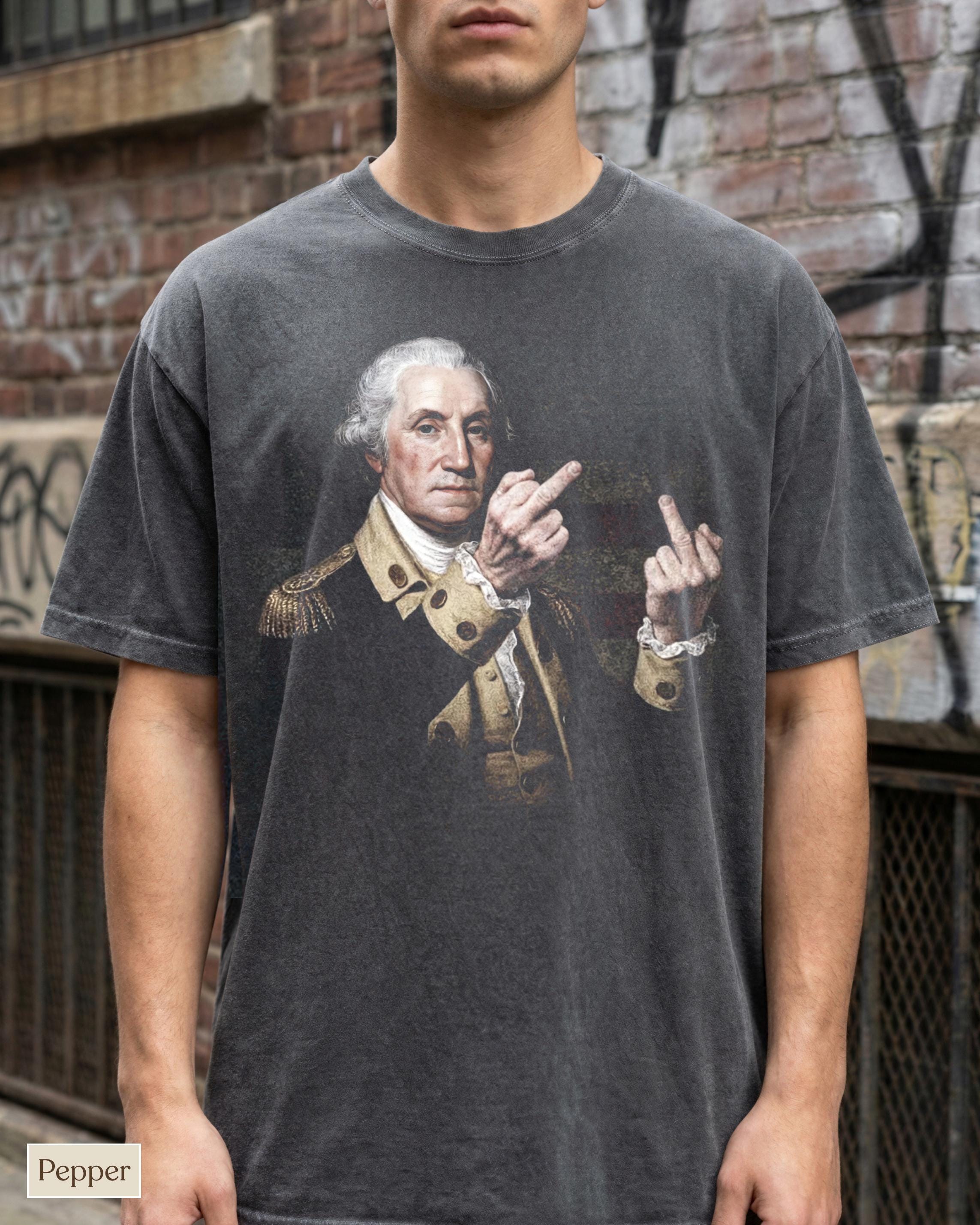George Washington Patriotic Usa America 250 4th July - Adult & Kids T-Shirts, Sweatshirts & Hoodies apparel design preview 1
