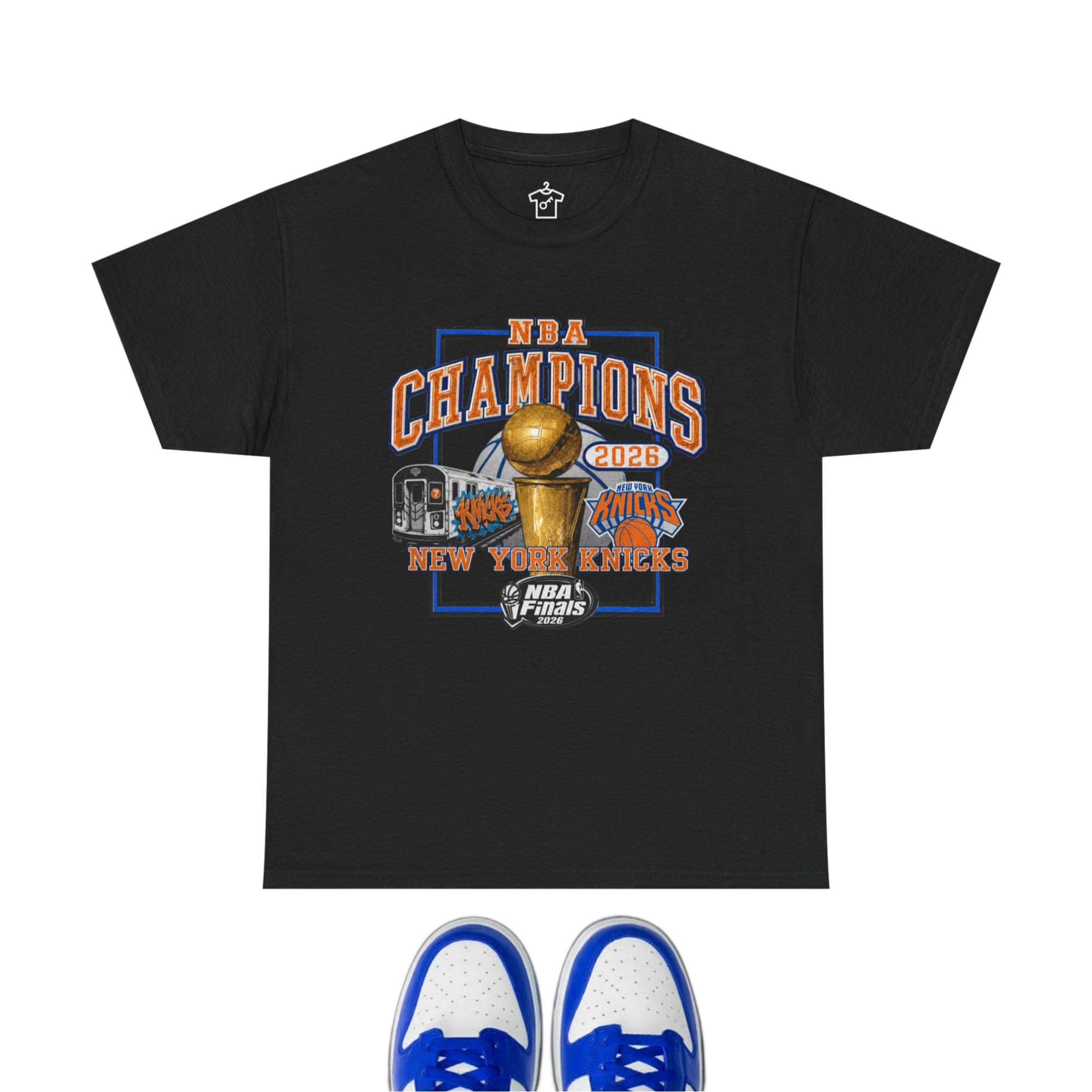 Knicks Nba Finals Champions 2026 York Basketball - Adult & Kids T-Shirts, Sweatshirts & Hoodies apparel design preview 1