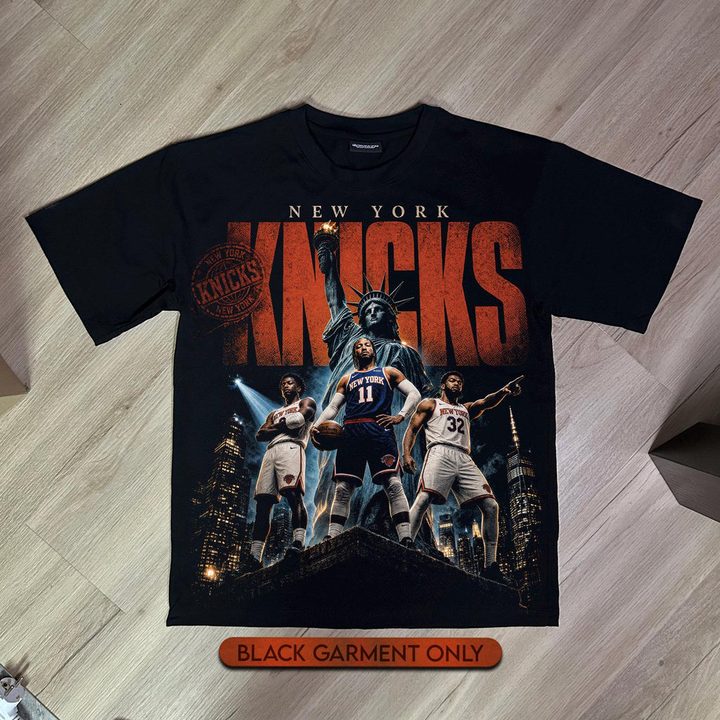 Knicks Png York Home Turf Digital Download Black - Adult & Kids T-Shirts, Sweatshirts & Hoodies apparel design preview 1