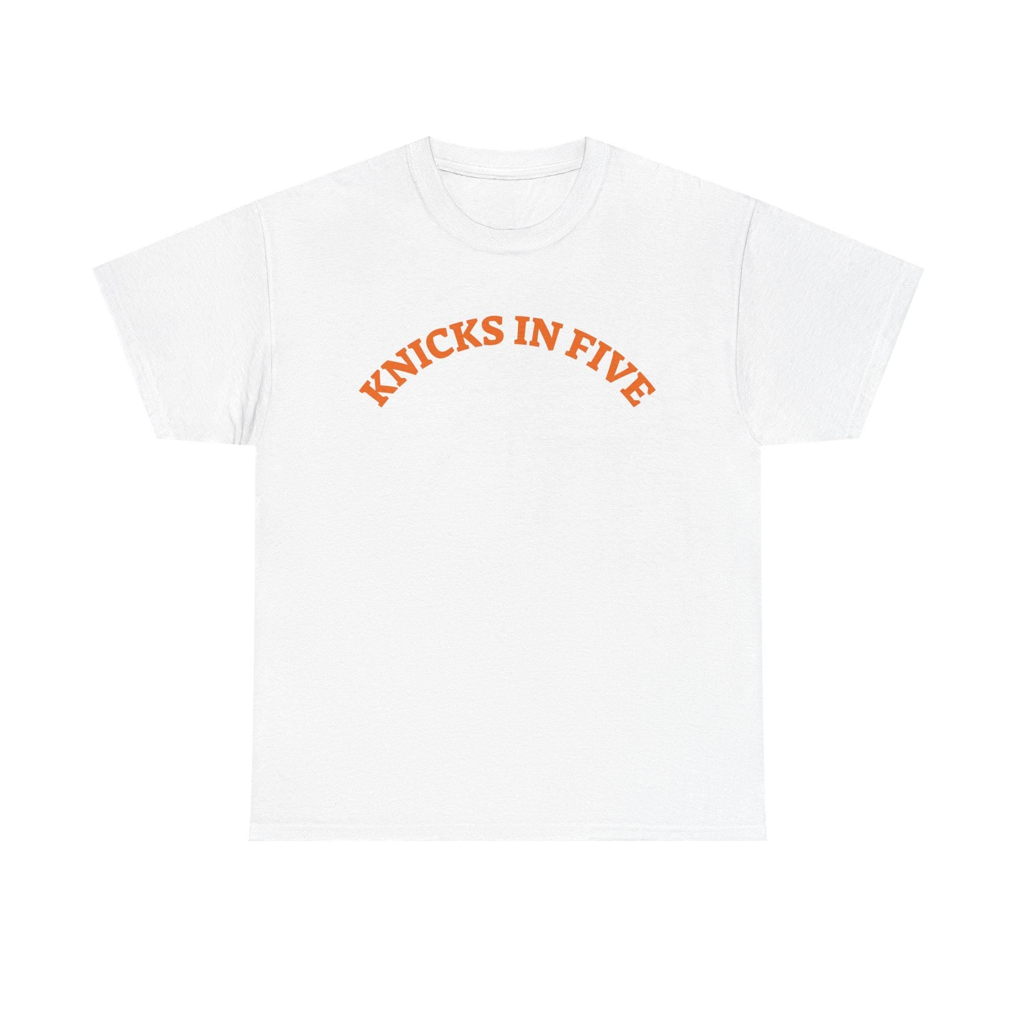 Knicks Five Basketball Fan York Slogan - Adult & Kids T-Shirts, Sweatshirts & Hoodies apparel design preview 1