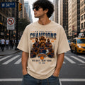 York Knicks 2026 Champions Vintage Basketball Fan - Adult & Kids T-Shirts, Sweatshirts & Hoodies apparel design preview 1