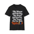 Mayor Still Muslim Bagel Jewish Pope'S Side Knicks - Adult & Kids T-Shirts, Sweatshirts & Hoodies apparel design preview 1