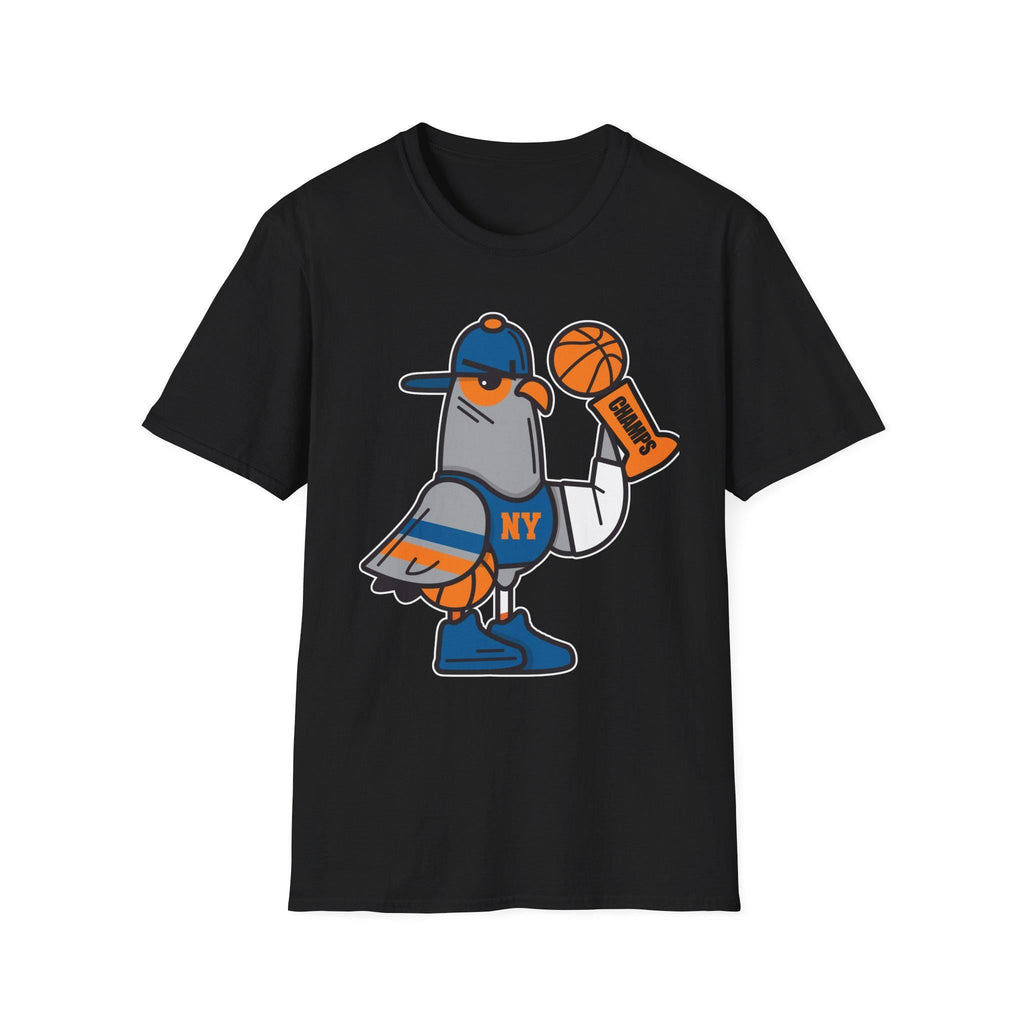 York Champs Nba Championship Knicks Pigeon - Adult & Kids T-Shirts, Sweatshirts & Hoodies apparel design preview 1
