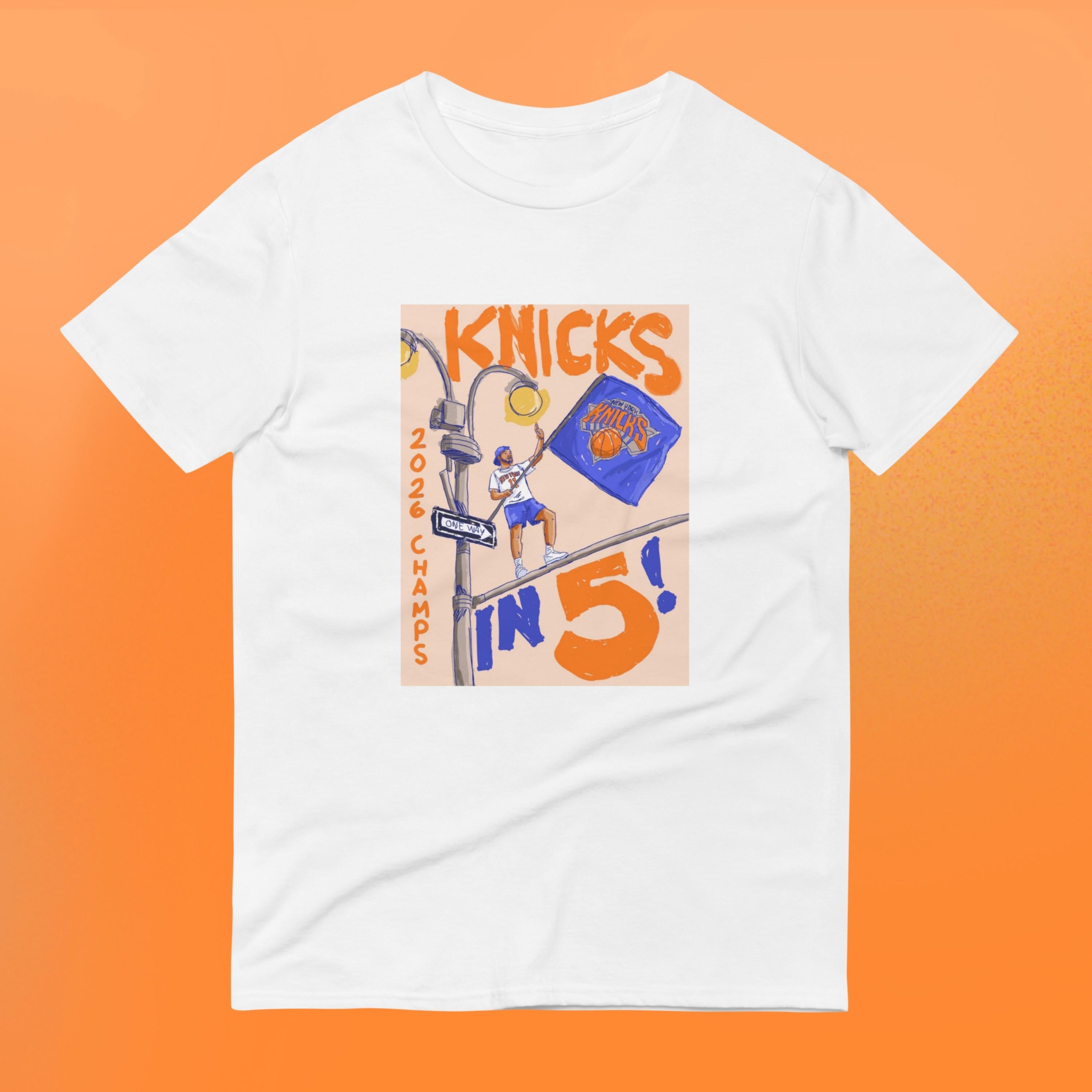 York Knicks Championship 2026 Champs Street Light - Adult & Kids T-Shirts, Sweatshirts & Hoodies apparel design preview 1